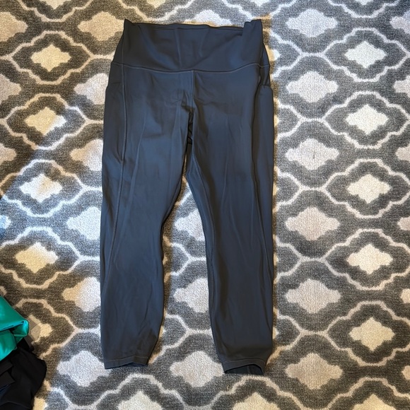 Lululemon Athletica Gray Leggings - Picture 1 of 2